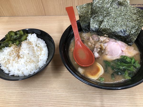 「ラーメン」@横浜ラーメン 武蔵家 御茶ノ水店の写真