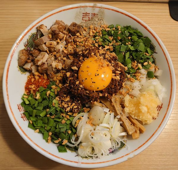 「油そば(並)+スタミナ(1130円)」@油ソバ専門 アタル。の写真