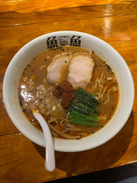 「辛味噌ラーメン」@立川中華そば とと ホンテンの写真