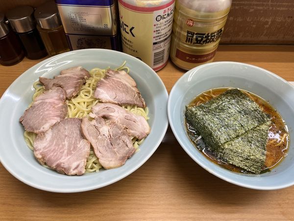 「つけ麺大　ネギチャーシュー」@なかむら屋の写真