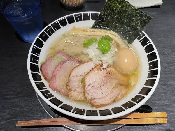 「特製中華そば(塩)」@つけ麺 中華そば アンタイNOODLESの写真