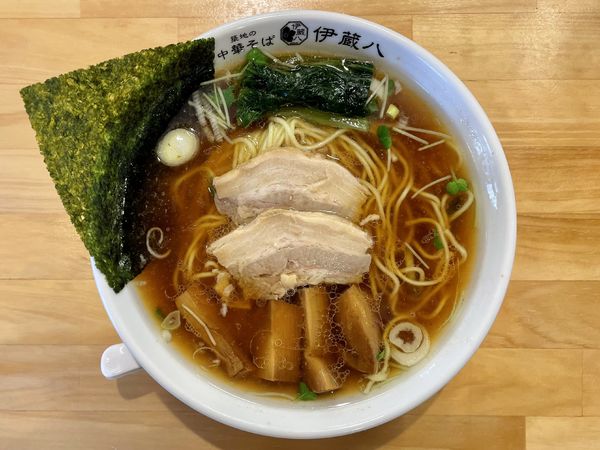 「朝中華そば」@築地の中華そば 伊蔵八の写真