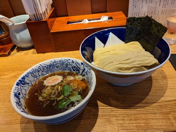 「清湯つけそば」@つけそば 神田勝本の写真