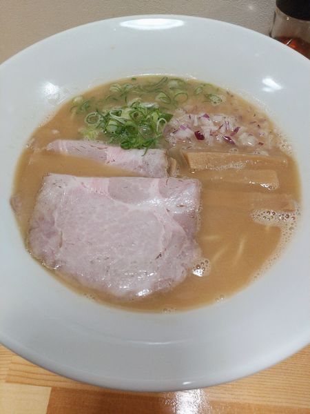 「鶏白湯らぁめん」@らぁめん篠﨑の写真