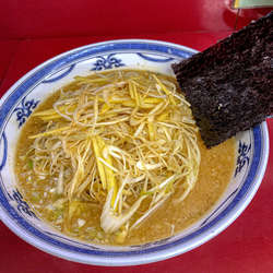 ネギショウガらーめん（味噌変更）