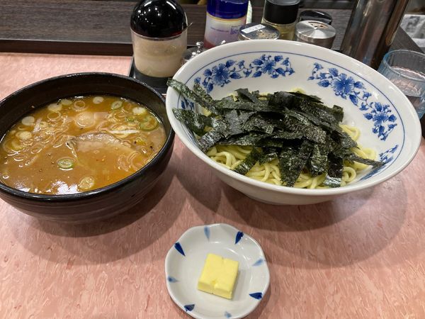 「あつもり（小）味噌　きざみのり　バター」@所沢大勝軒の写真