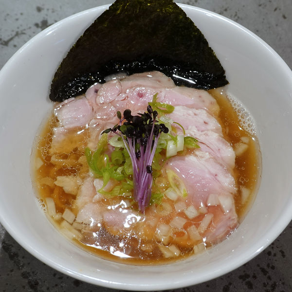 「夜鳴き中華そば 900円 + 肉増し 400円」@RAMEN ICHIの写真