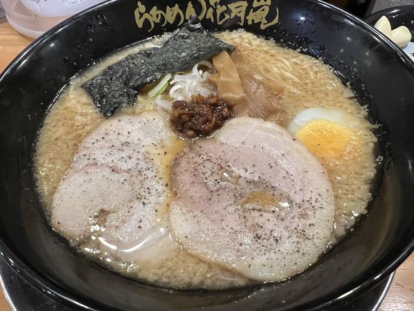 「嵐げんこつらあめん(760円)」@らあめん花月嵐 浦和仲町店の写真