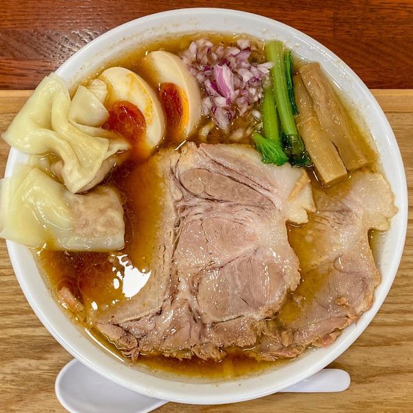 「特製中華そば（醤油）¥1,250」@中華そば 千乃鶏の写真