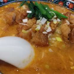 パイコー担々麺＋ライス（無料）