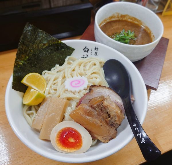 「特製 濃厚魚介つけ麺【期間·数量限定】」@麺屋 白神の写真