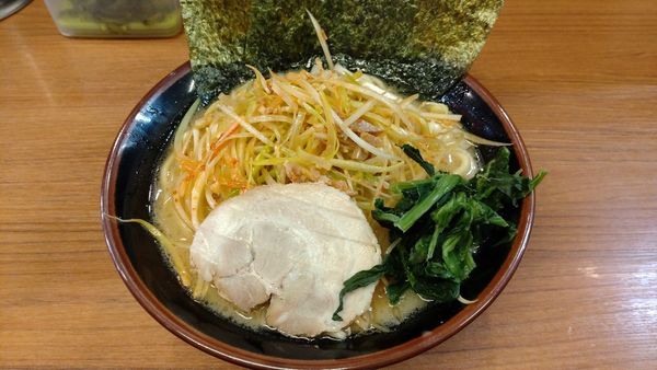 「ネギラーメン」@横濱家系ラーメン 馬場壱家 風の陣の写真
