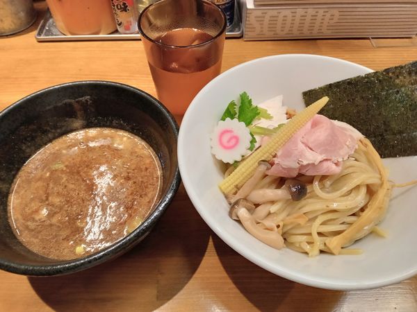 「濃厚魚介つけ麺」@馳走麺 狸穴の写真