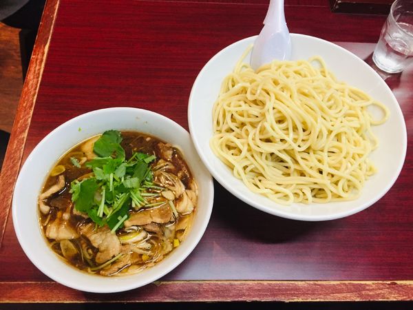「【限定】柚子胡椒肉汁つけ麺【960円】」@鶏こく中華 すず喜の写真