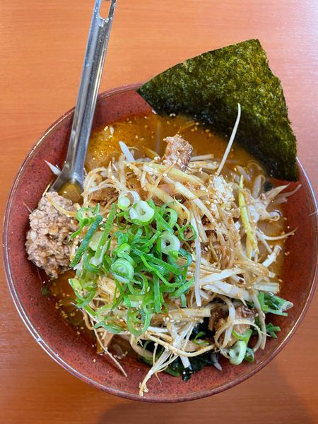 「ネギ味噌ラーメン」@京屋台 中華そば 古都ら いわき小名浜店の写真