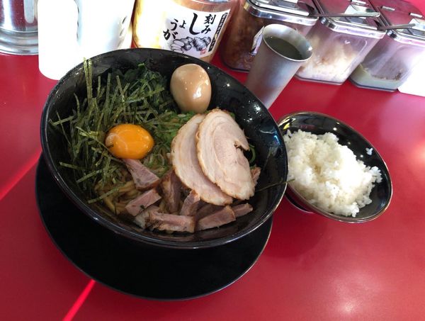 「油そば」@家系ラーメン 王道 神道家の写真