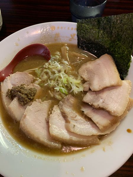 「極ニボチャーシュー麺」@煮干しらあめん 燕黒の写真