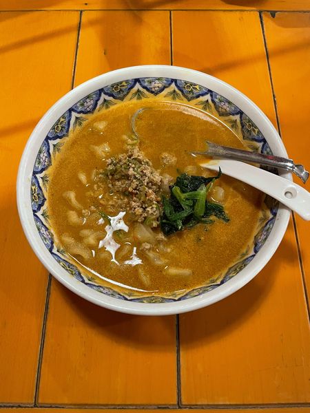 「カレータンタン麺(1010円)」@中国ラーメン 揚州商人 末吉橋店の写真