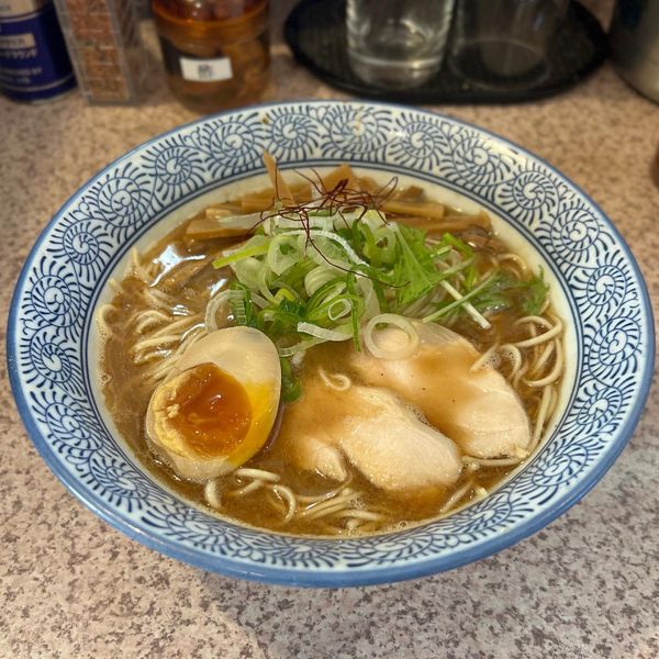 「鯛白湯 ラーメン」@麺処 かつ善の写真