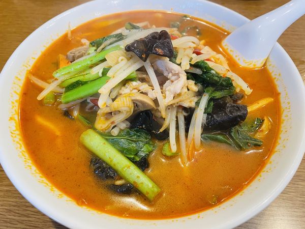 「麻ラー麺 820円」@上海大富園の写真