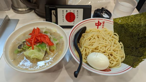 「塩つけめん」@蒙古タンメン 中本 柏店の写真