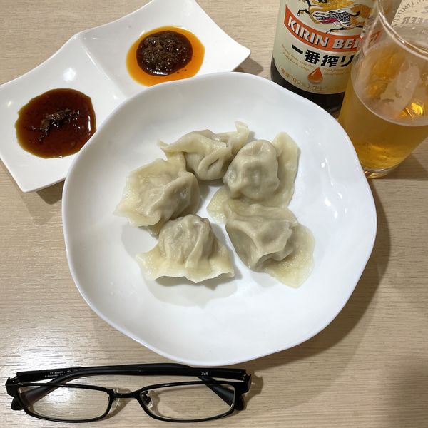 「東北酸菜水餃子」@餃餃者の写真