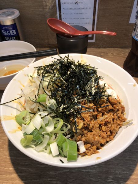 「浜湾ミニ汁なし」@麺屋 浜一の写真