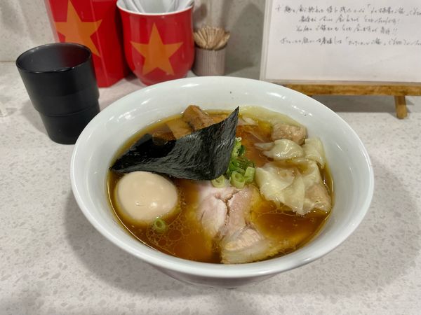 「製醤油らぁ麺S ¥1300」@ラーメン星印の写真