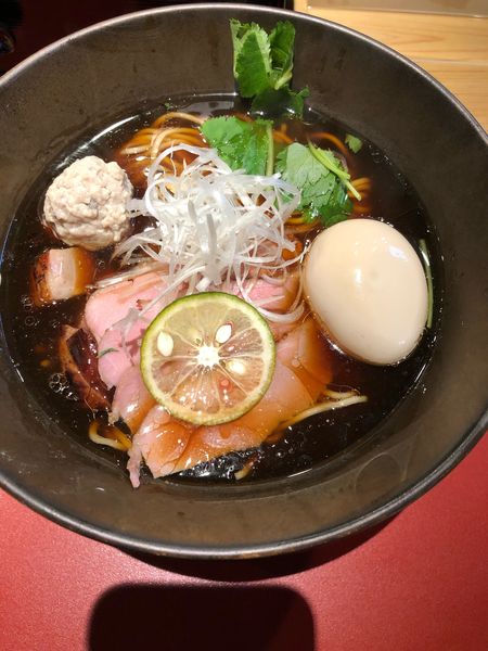 「特製紀州鴨中華そば」@鴨中華そば 楓の写真