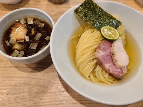 「昆布水つけ麺」@麺処 にし尾の写真