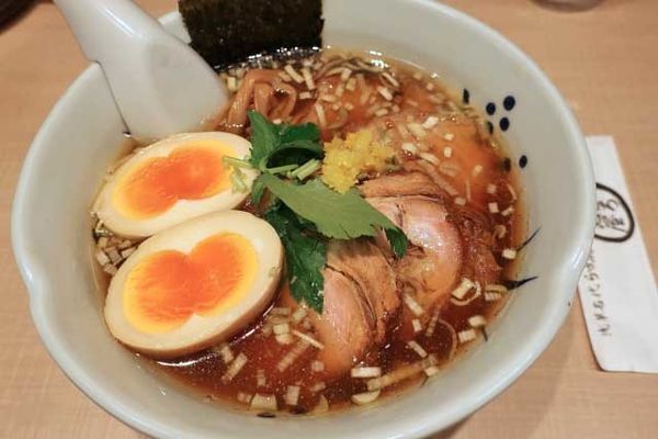 「ちゃーしゅうめん　1,100円＋縁たま　150円」@与ろゐ屋の写真