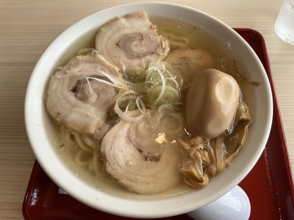 「喜多方ラーメン＋煮卵」@喜多方ラーメン なか川の写真