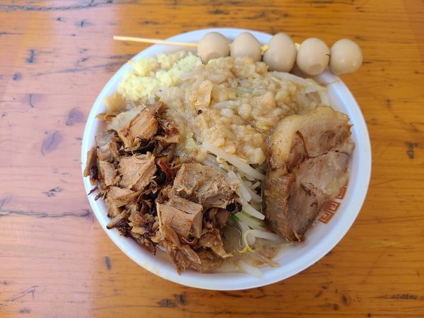 「ラーメン うずら、ほぐし」@ハイマウントの写真