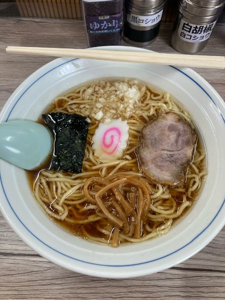 「中華そば(並) 650円」@いぬいの写真