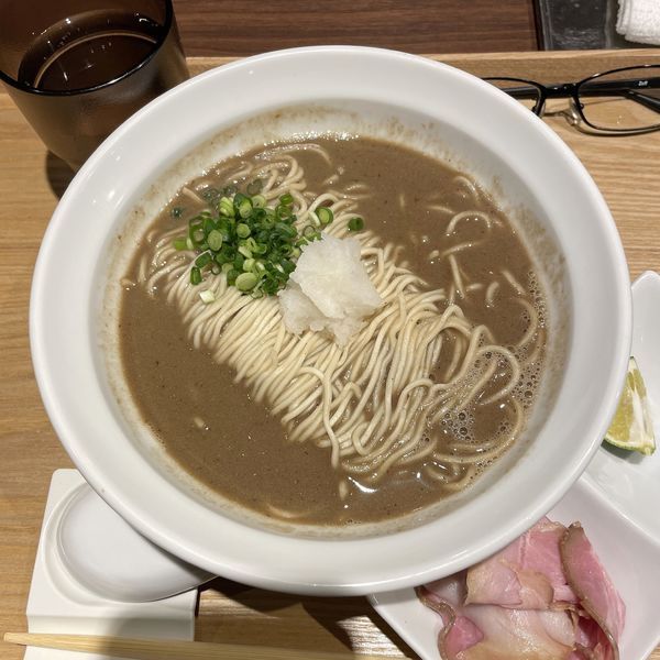 「秋刀魚三段仕込み蕎麦」@NIBOSHIMANIAの写真