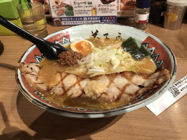 「焼豚味噌」@弟子屈ラーメン 新千歳空港店の写真