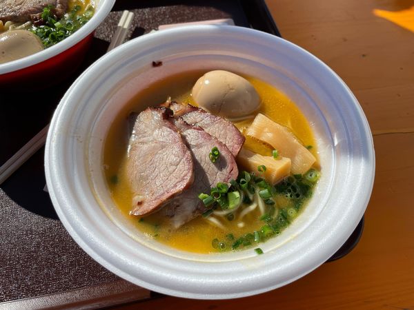 「【茨城】 濃厚うにそば」@東京ラーメンフェスタ2022 supported by Rakutenの写真