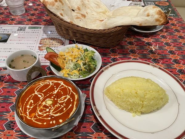 「ディナーセット　￥１４００」@カリーゾーン 大府店の写真