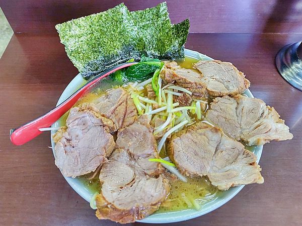 「ネギチャーシューメン」@ラーメンショップ 二ツ橋店の写真