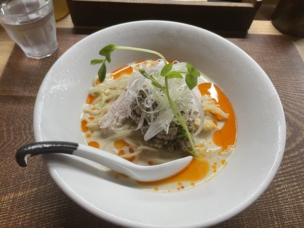 「限定 冷製坦々麺」@芛堂寺の写真
