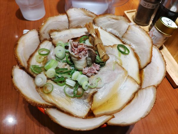 「あっさりバラ煮干そば （1200円）」@中華そば ひらこ屋 東京ラーメンストリート店の写真