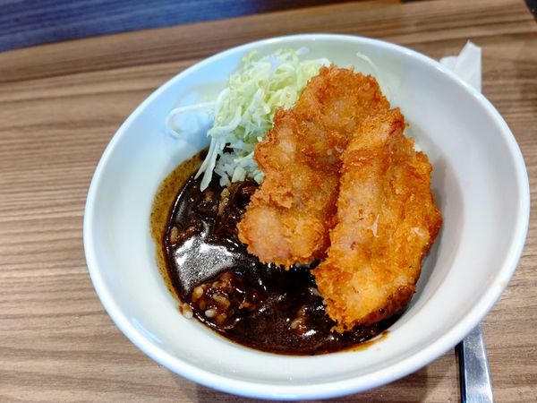 「カツカレー丼(160g)390円」@斗香庵  OJIMAの写真