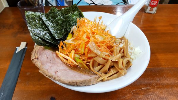 「怒人式辛ネギラーメン」@自家製手打ちラー麺 Do-jinの写真