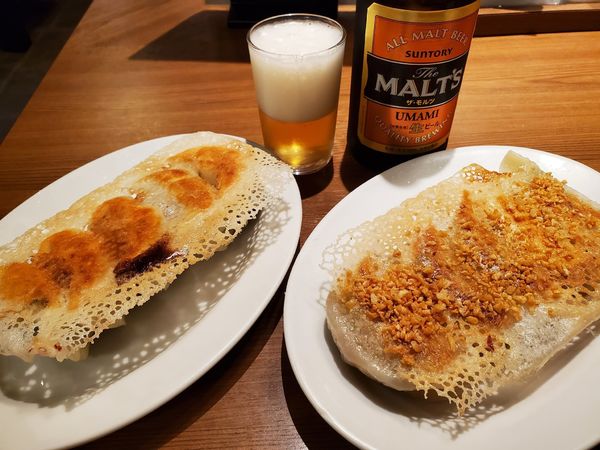 「スタミナ餃子＆エビニラ餃子」@関内餃子軒の写真