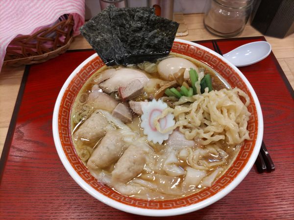 「特製ラーメン+大盛り（1500円）」@麺創庵 砂田の写真