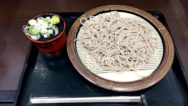 「もりそば」@名代 箱根そば 田町店の写真