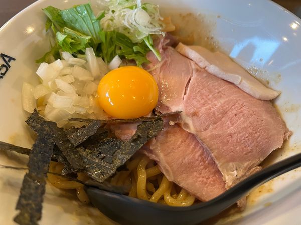 「まぜそば」@ラーメン翼の写真