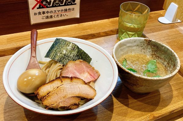 「味玉濃厚にぼしつけ麺」@(SCLabo)の写真