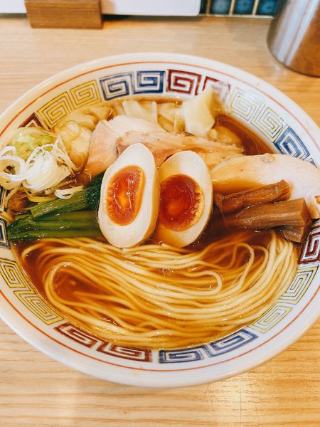 「特製中華そば」@ほっこり中華そば もつけの写真