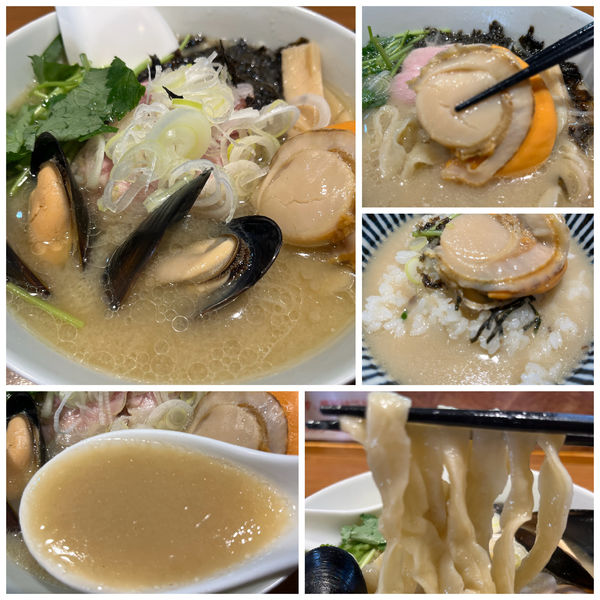 「【限定】渡り蟹の白味噌ら～めん 1180円 飯割110円」@寿製麺よしかわ 川越店の写真